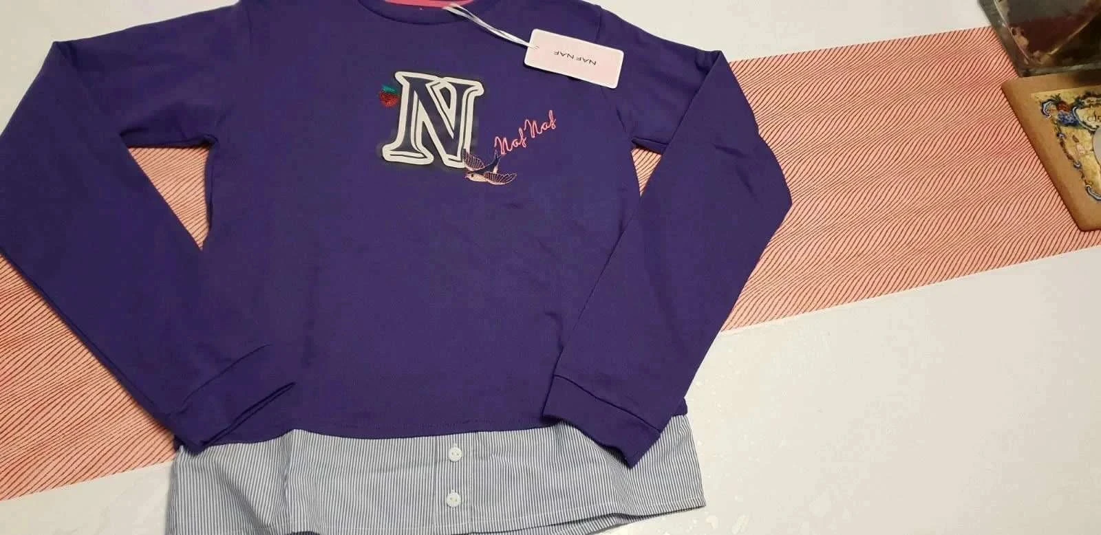Camiseta naf naf 14anos, nova – photo 6